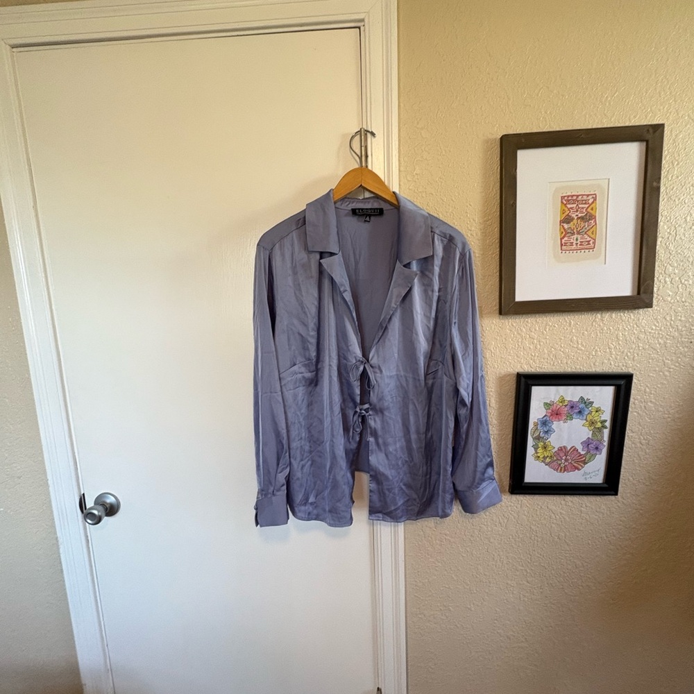 Light Blue Button-Up Shirt